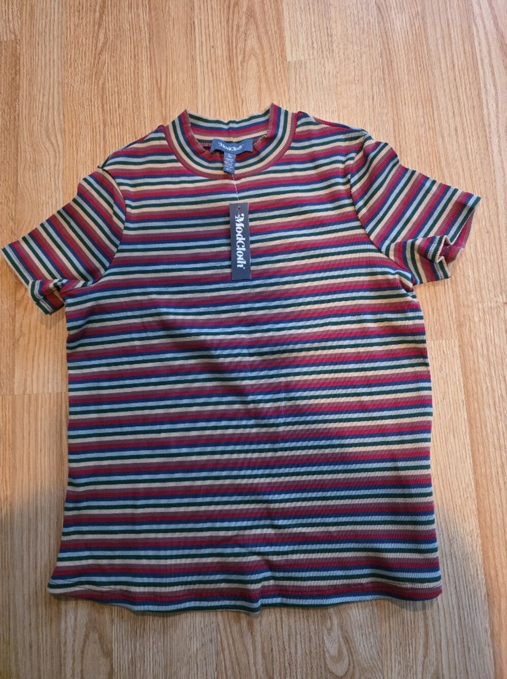 ModCloth Whispers Of Autumn Mock Neck Tee